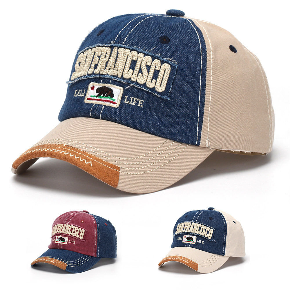 Gorra de Béisbol Retro con Letras Bordadas | Unisex Efecto Desgastado | Protección Solar Verano - Imagen 4