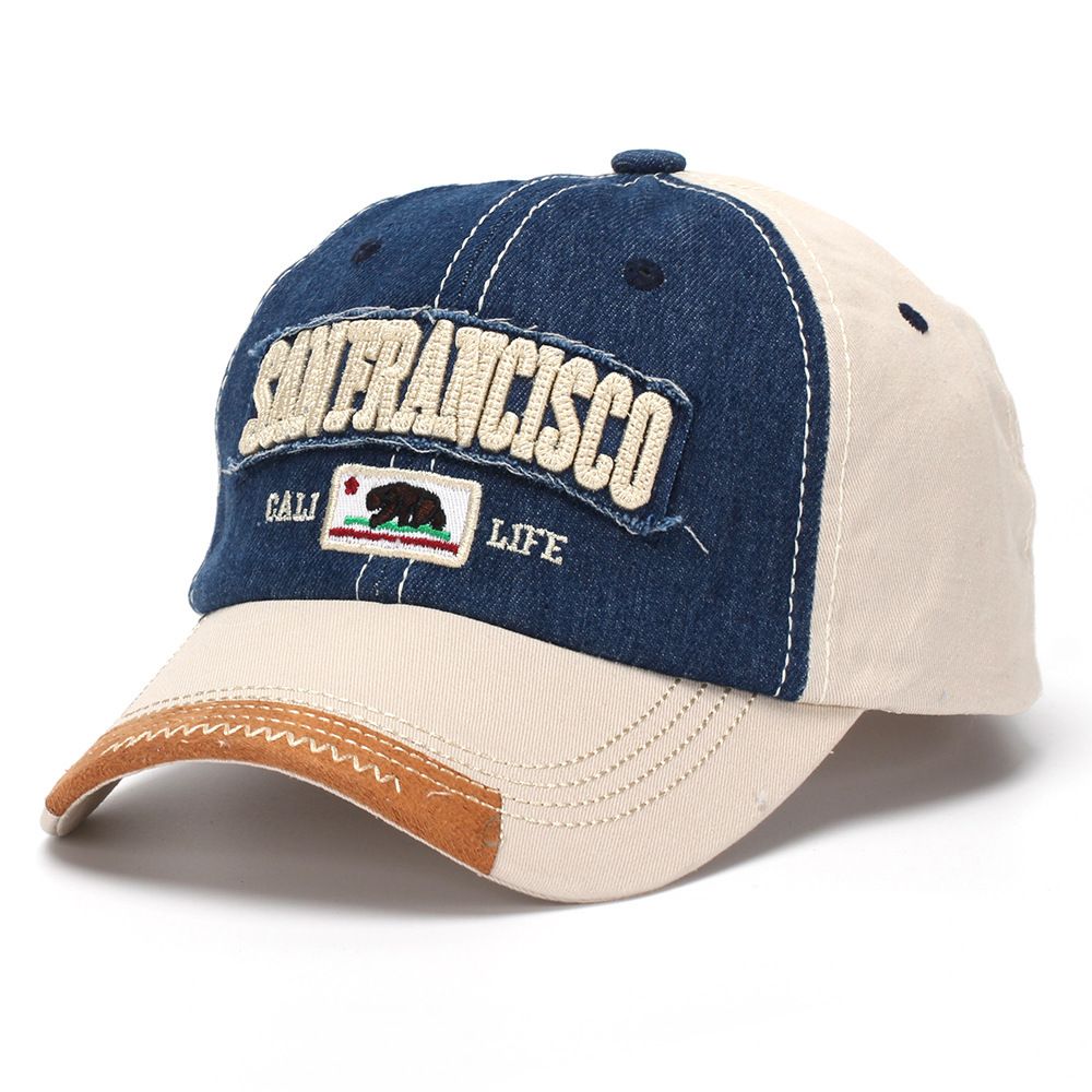 Gorra de Béisbol Retro con Letras Bordadas | Unisex Efecto Desgastado | Protección Solar Verano - Imagen 2