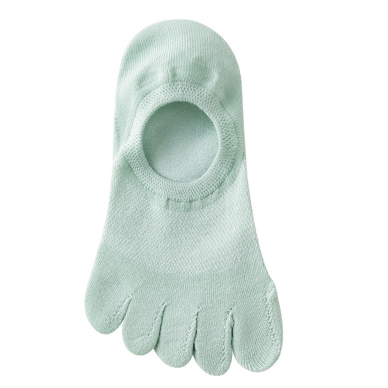 Calcetines de Cinco Dedos Antideslizantes para Mujer | Yoga Pilates Fitness Verano | Talón de Silicona - Imagen 8
