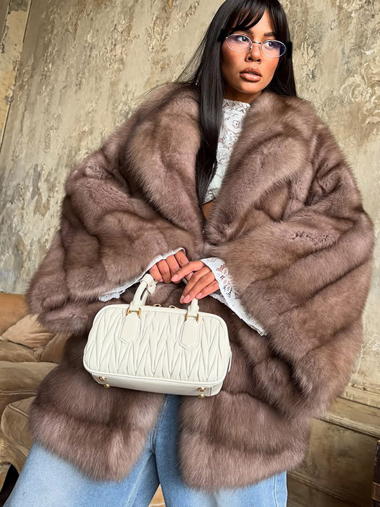 Chaqueta de Piel Sintética para Mujer - Elegante y Cálida para Invierno - Imagen 4