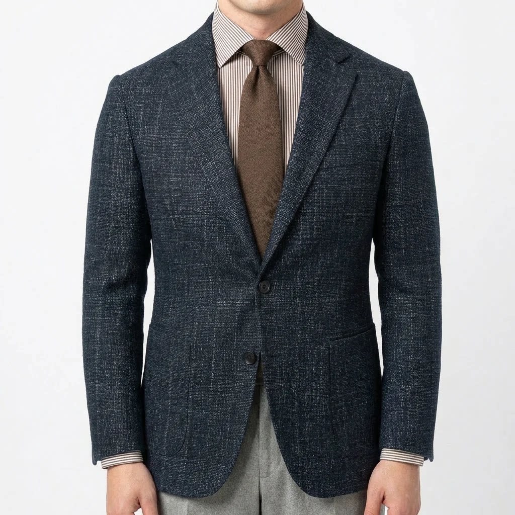Chaqueta Informal de Cuadros para Hombre | Estampado Digital Casual y Moderno - Imagen 7