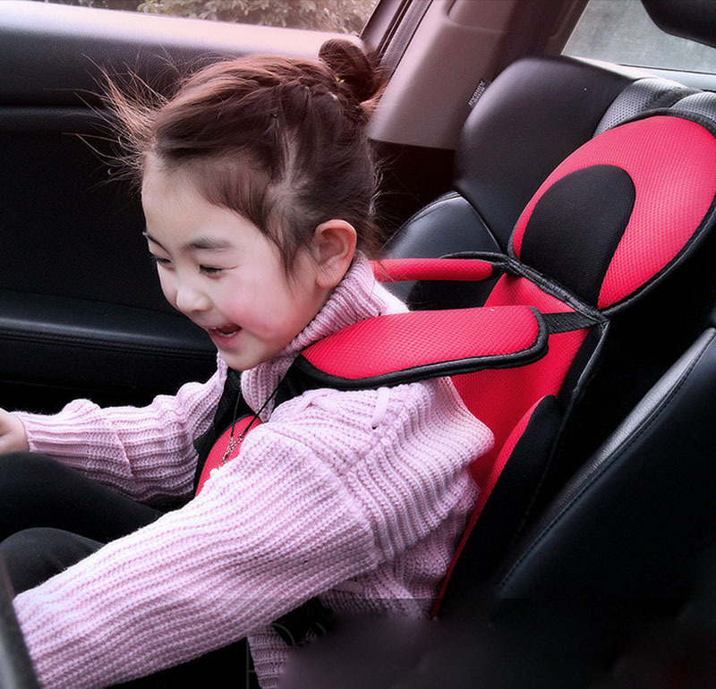 Asiento de Seguridad Portátil para Bebé | Marrón | Silla Elevadora para Comer y Viajar | Antideslizante y Segura | TiendasFR