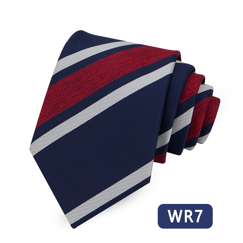 Corbata de Rayas Elegante para Hombre | Informal, Formal y de Negocios | Múltiples Estilos - Imagen 10