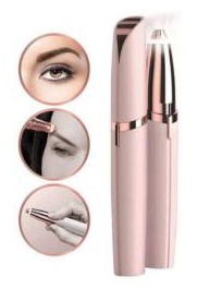 Removedor de Cejas Eléctrico | Depilador Facial Portátil | Recortadora de Precisión para Cejas y Vello Facial | TiendasFR