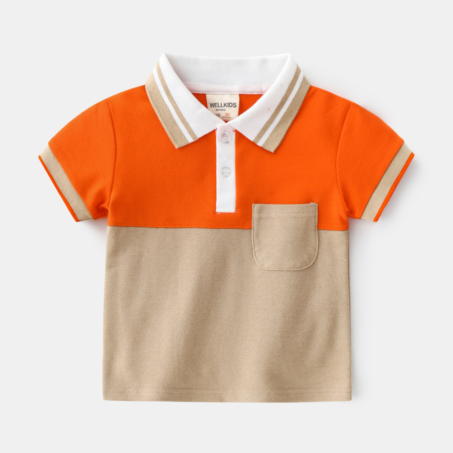 Camiseta de Manga Corta para Niño | Azul Marino | Tallas 90-130 cm | Ropa Fresca para Verano y Diario | TiendasFR - Imagen 2
