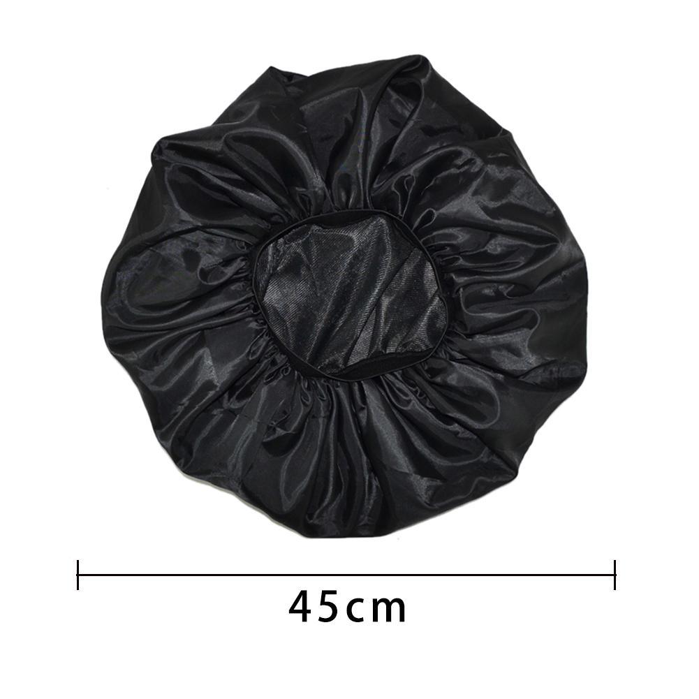 Gorro de Salón de Belleza | Ajuste Elástico | Reutilizable | Tratamientos Capilares | Color Negro | TiendasFR - Imagen 5