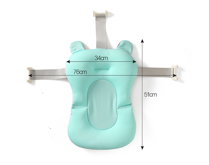 Bañera Plegable para Bebé | Azul | Cama de Baño Antideslizante | Portátil y Segura para Recién Nacidos | TiendasFR - Imagen 10