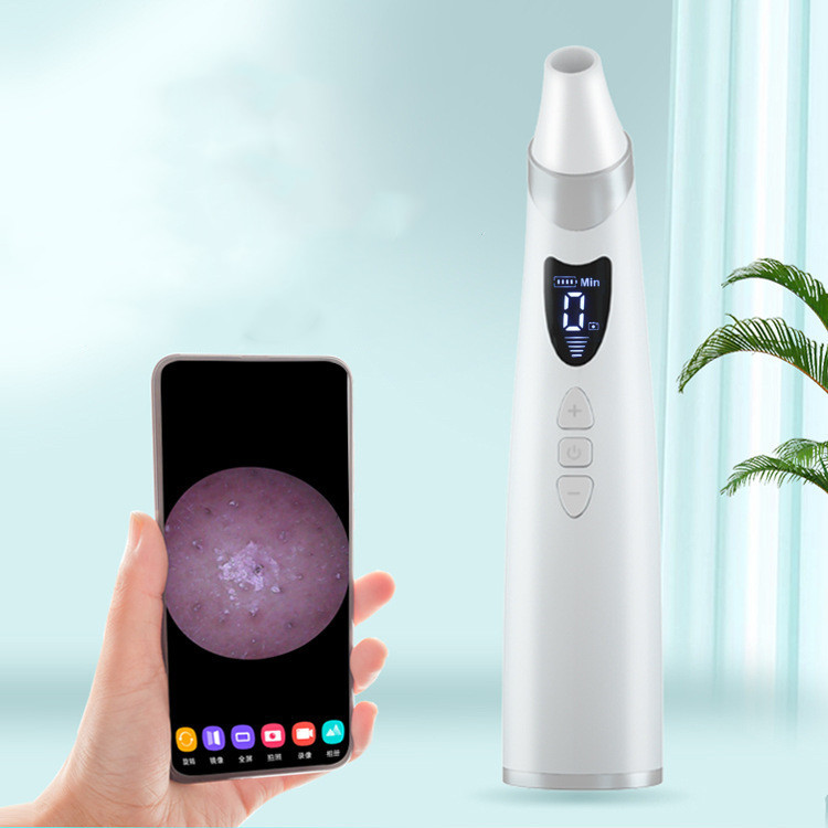 Limpiador de Poros Eléctrico por Succión | Eliminador de Puntos Negros | Instrumento Visual para Cuidado Facial | TiendasFR
