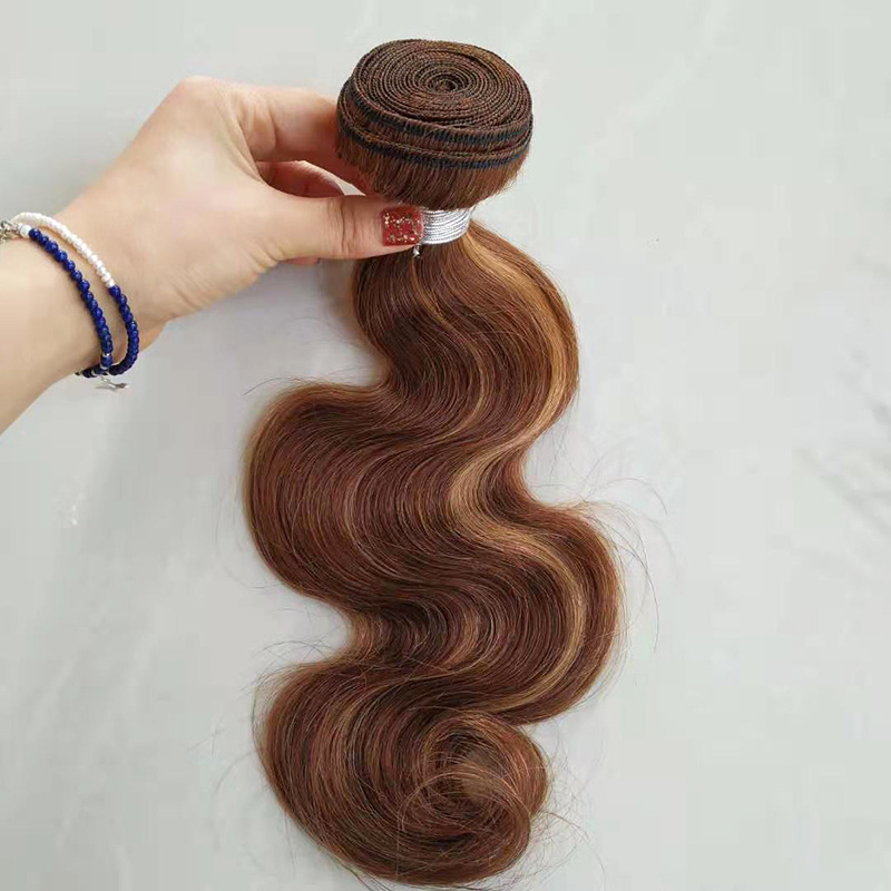 Tejido de Cabello Humano con Bloque de Color | Extensiones de Pelo Weft | Color Blocking Moderno | Múltiples Tonos | TiendasFR - Imagen 7