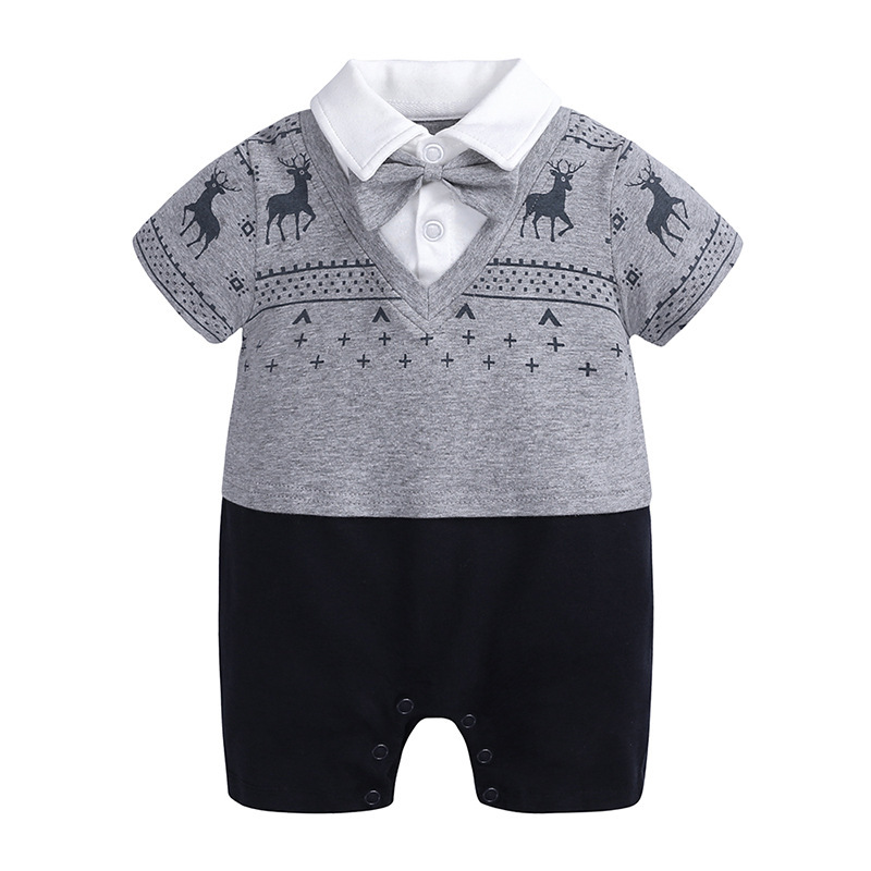 Pelele de Caballero para Bebé | Estilo Elegante | Tallas 59-90 cm | Mono para Bodas y Comuniones | TiendasFR