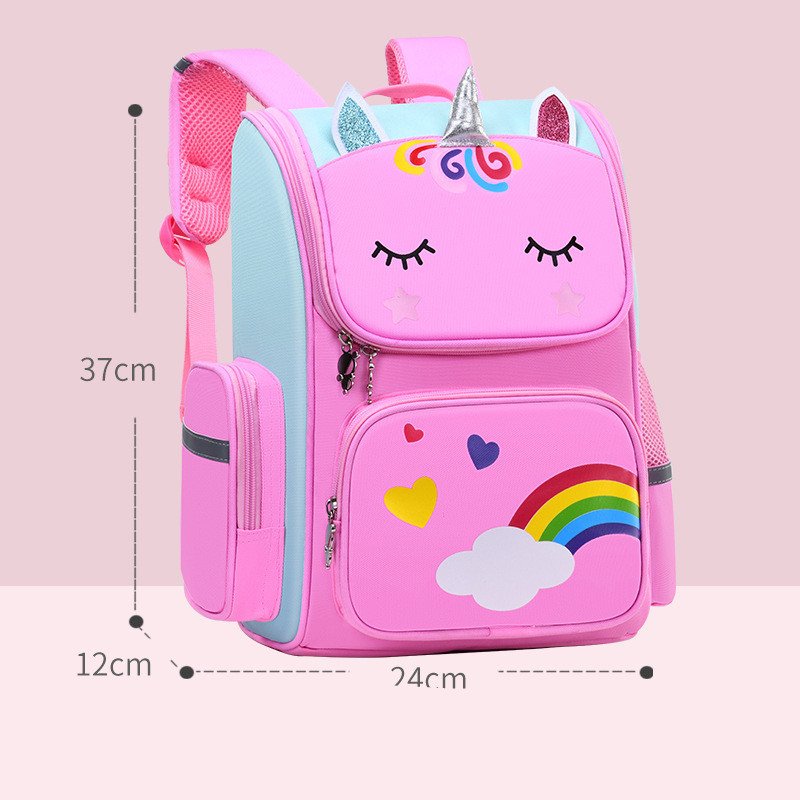 Mochila Escolar para Niños | Azul | Pequeño y Grande | Resistente y Ligera | Bolsa para Primaria | TiendasFR