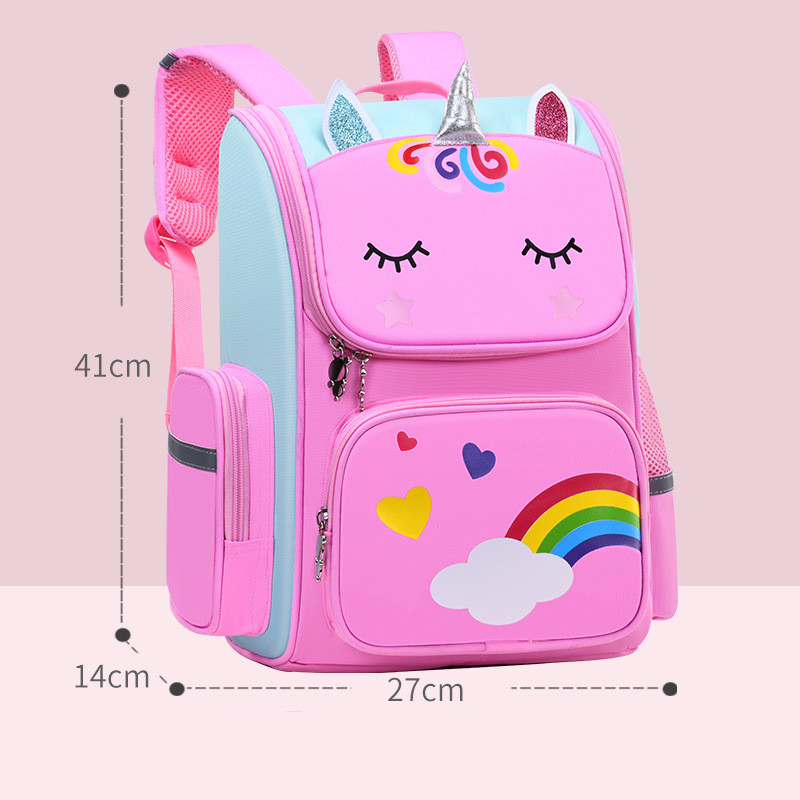 Mochila Escolar para Niños | Azul | Pequeño y Grande | Resistente y Ligera | Bolsa para Primaria | TiendasFR - Imagen 3