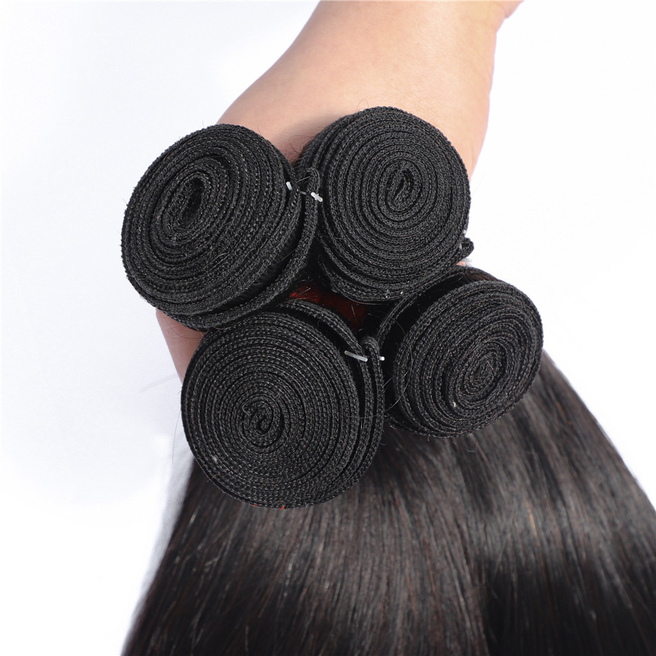 Tejido de Cabello Natural Liso Europeo | Extensiones de Pelo Humano | Múltiples Largos 8-30 Pulgadas | TiendasFR - Imagen 5