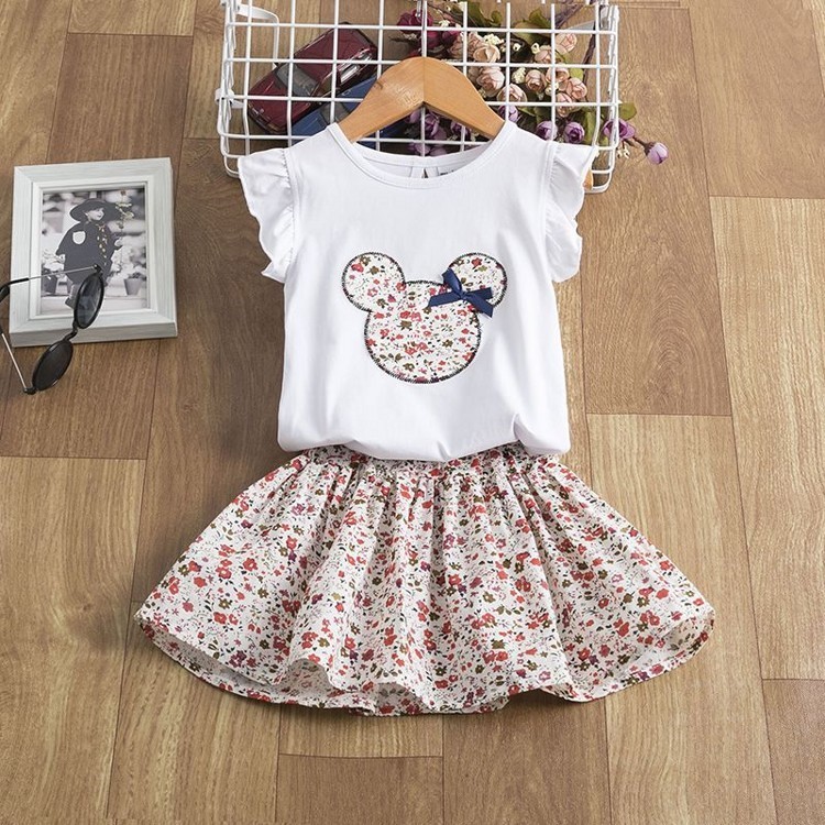 Conjunto de Bebé para Niña | Negro | Tallas 2T-6T | Ropa Versátil para Vacaciones y Diario | TiendasFR - Imagen 3