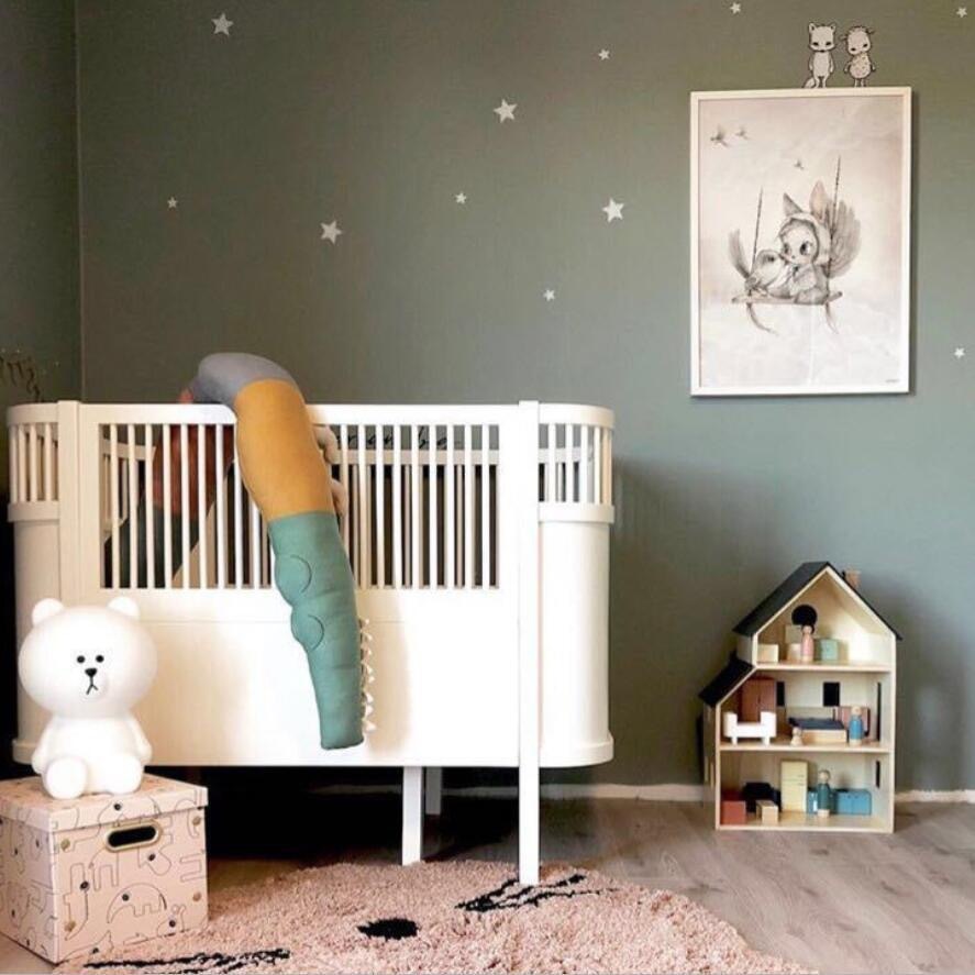 Protector de Cuna para Bebé | 185 cm | Almohadilla de Parachoques con Dibujos Animados | Decoración Habitación Infantil | TiendasFR - Imagen 4
