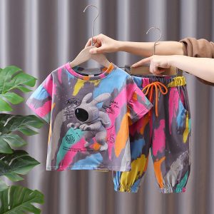 Conjunto Deportivo de Verano para Niño | Estilo Extranjero | Tallas 90-150 cm | Ropa Moderna y Cómoda | TiendasFR