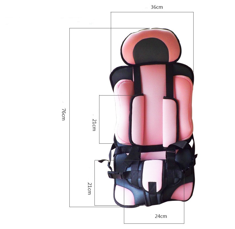 Asiento de Seguridad Portátil para Bebé | Marrón | Silla Elevadora para Comer y Viajar | Antideslizante y Segura | TiendasFR - Imagen 3