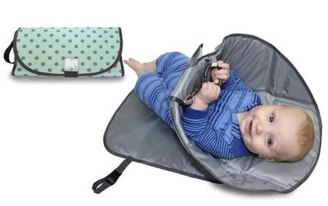 Almohadilla Cambiadora Portátil para Bebé | Pañalero Plegable | Múltiples Estilos | Ideal para Viajes y Bolsa de Pañales | TiendasFR - Imagen 6