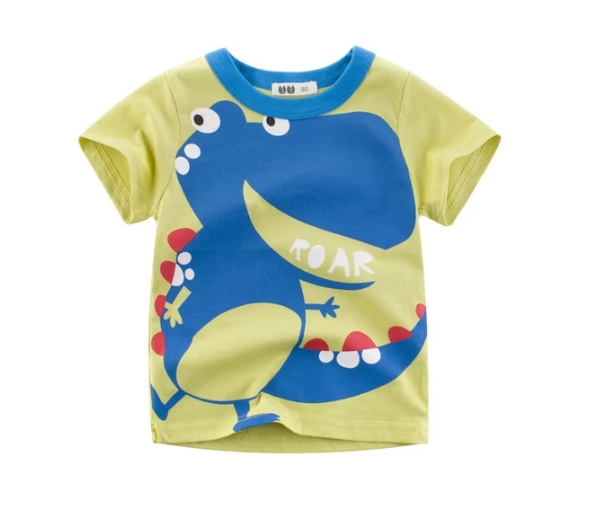 Camiseta Infantil de Verano | Algodón Ligero Coreano | Niños 90-140 cm | Fresca y Transpirable | 10 Estilos | TiendasFR - Imagen 4