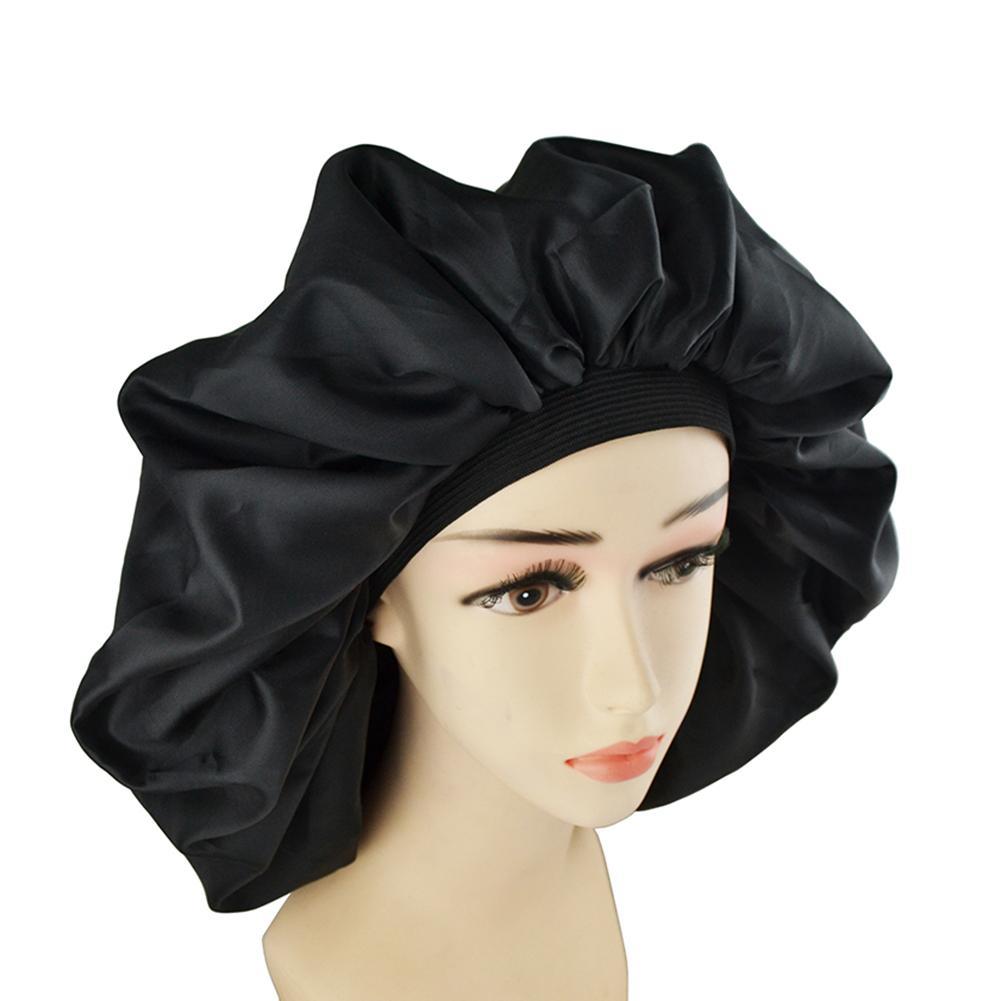 Gorro de Salón de Belleza | Ajuste Elástico | Reutilizable | Tratamientos Capilares | Color Negro | TiendasFR