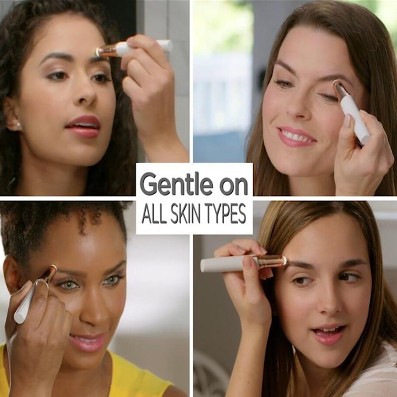 Removedor de Cejas Eléctrico | Depilador Facial Portátil | Recortadora de Precisión para Cejas y Vello Facial | TiendasFR - Imagen 9