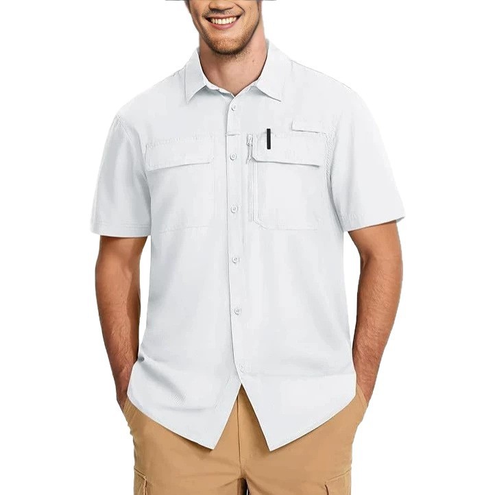 Camisa Ligera de Secado Rápido para Exteriores | Transpirable y Versátil para Hombre - Imagen 8