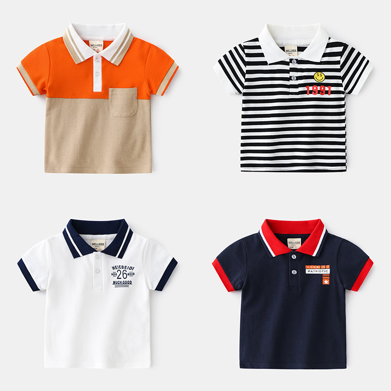Camiseta de Manga Corta para Niño | Azul Marino | Tallas 90-130 cm | Ropa Fresca para Verano y Diario | TiendasFR - Imagen 3