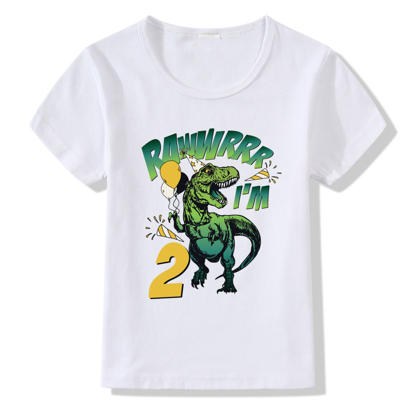 Camiseta de Cumpleaños con Números 1-9 | Niño y Adulto | Tallas S-3XL | Ropa Especial para Celebrar | TiendasFR - Imagen 8