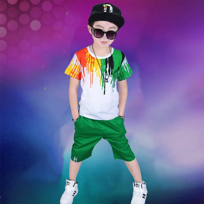 Conjunto Infantil Verde de Verano para Niño | Pantalón Corto Incluido | Tallas 100-150 cm | Ropa Fresca y Cómoda | TiendasFR - Imagen 4