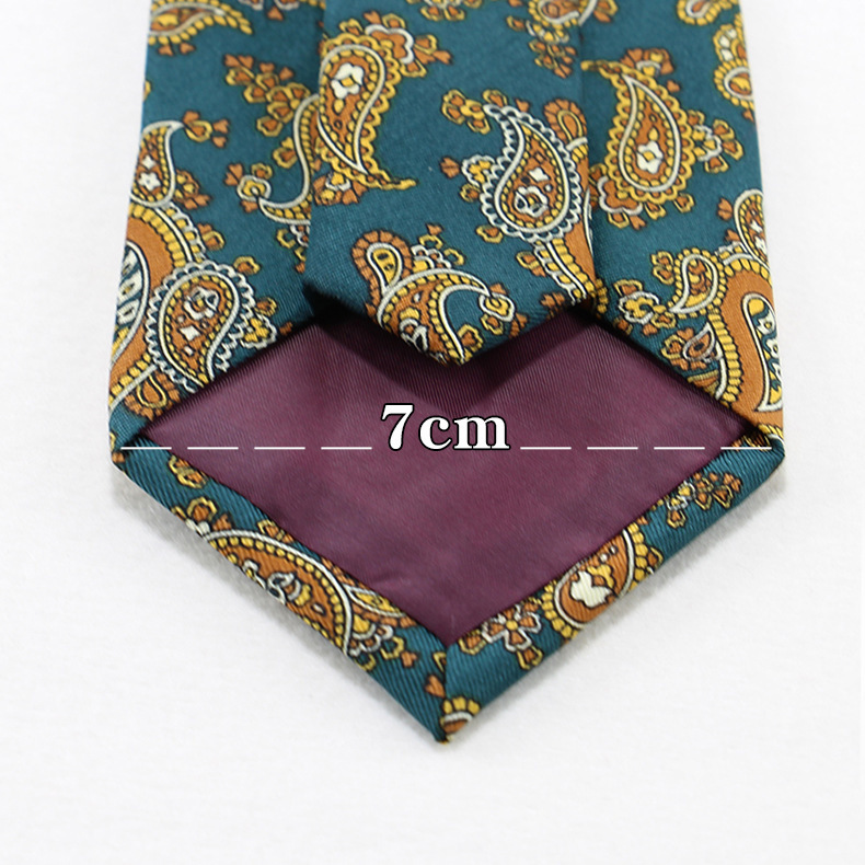Corbata Floral Estilo Coreano Retro | Informal y Moderna para Hombre | Regalo Original - Imagen 8
