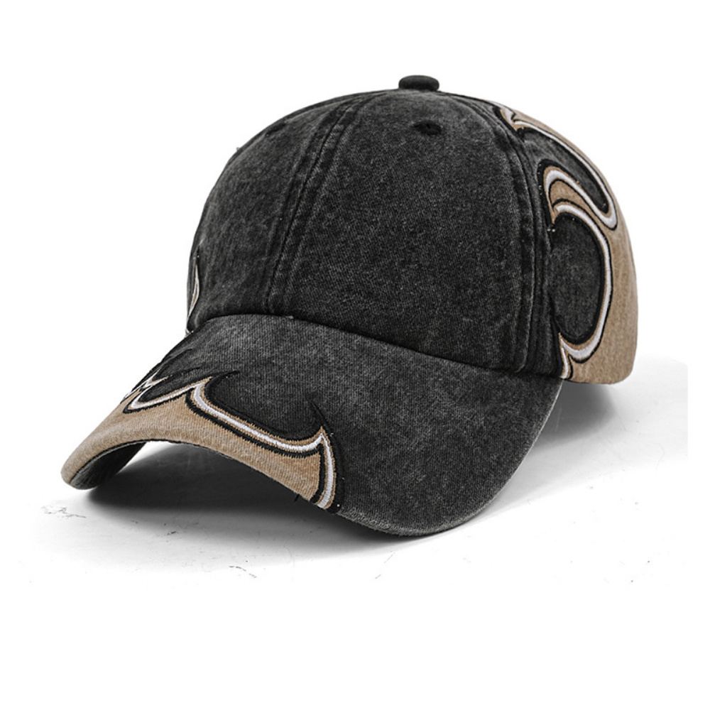 Gorra de Béisbol Estilo Urbano para Hombre | Todo Negra y Moderna para Salidasv - Imagen 2
