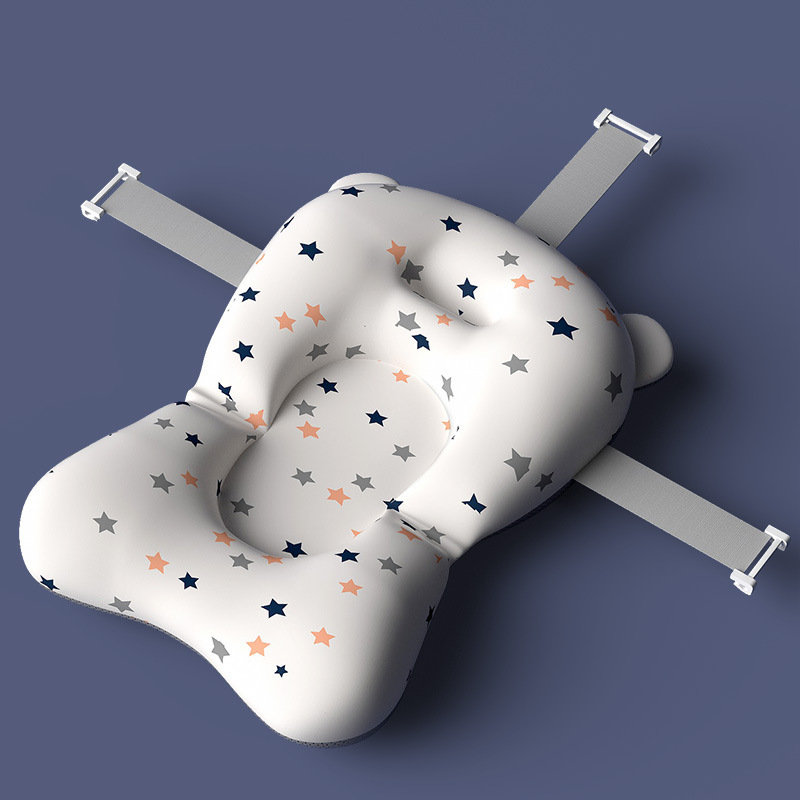 Bañera Plegable para Bebé | Azul | Cama de Baño Antideslizante | Portátil y Segura para Recién Nacidos | TiendasFR - Imagen 6