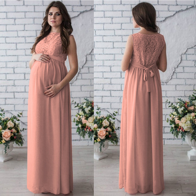 Vestido de Maternidad sin Mangas de Encaje | Negro | Tallas S-3XL | Elegante para Embarazo y Posparto | TiendasFR - Imagen 5