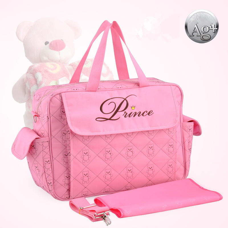 Bolsa de Pañales de Gran Capacidad para Mamá y Bebé | Azul | Mochila Multifuncional para Viajes y Diario | TiendasFR
