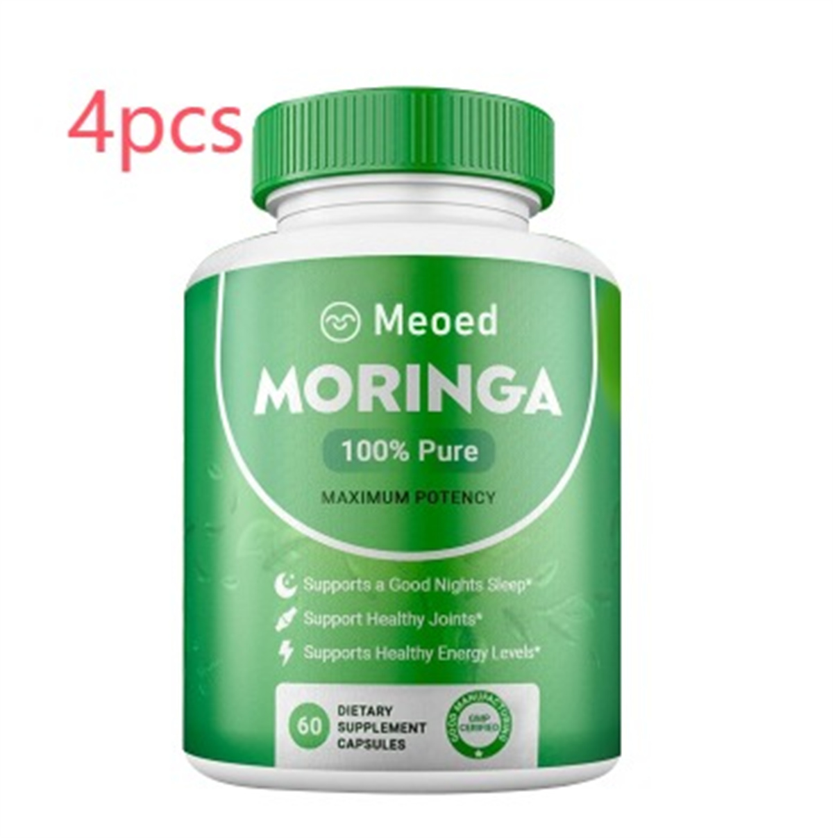 Moringa 100% Pura | Cápsulas Naturales | Apoyo Energía y Bienestar | Alta Potencia | TiendasFR - Imagen 8