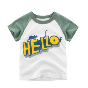 Camiseta Infantil de Verano | Algodón Ligero Coreano | Niños 90-140 cm | Fresca y Transpirable | 10 Estilos | TiendasFR
