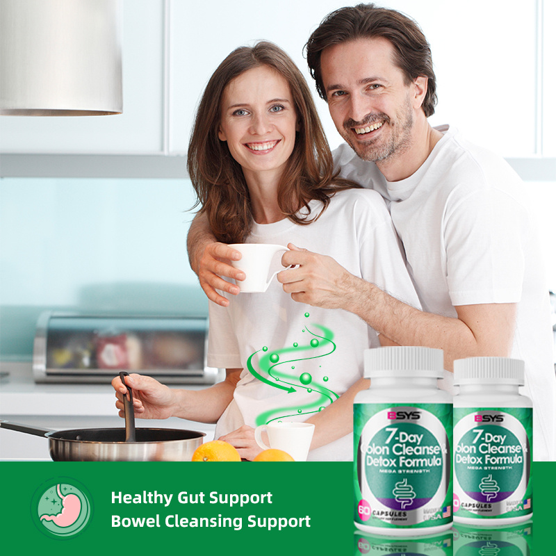 BSYS Colon Cleanse 7 Días | 60 Cápsulas | Limpieza Digestiva | Apoyo Natural | TiendasFR - Imagen 6