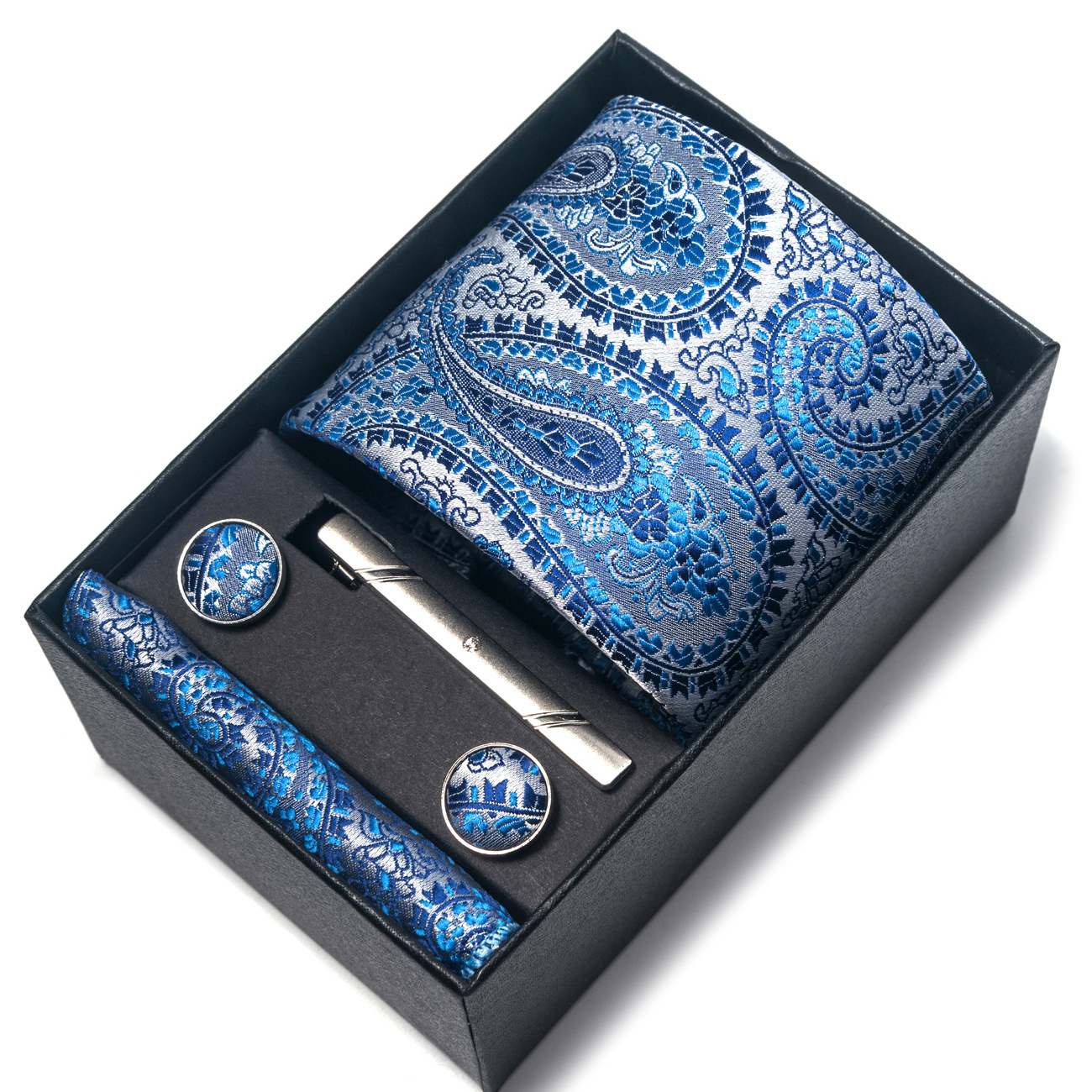 Corbata Formal de Jacquard para Hombre | Poliéster Teñido en Hilo | Elegante para Negocios - Imagen 10