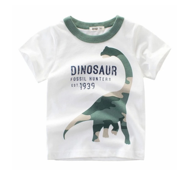 Camiseta Infantil de Verano | Algodón Ligero Coreano | Niños 90-140 cm | Fresca y Transpirable | 10 Estilos | TiendasFR - Imagen 10