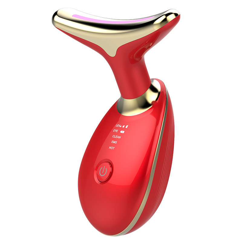 Masajeador Facial Eléctrico EMS con Calor y LED | Reafirmante y Antiarrugas | Cuidado Facial Profesional | TiendasFR - Imagen 6