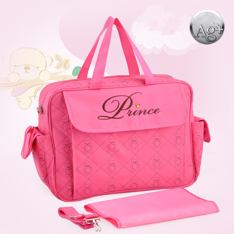 Bolsa de Pañales de Gran Capacidad para Mamá y Bebé | Azul | Mochila Multifuncional para Viajes y Diario | TiendasFR - Imagen 4