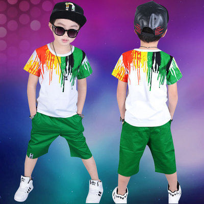 Conjunto Infantil Verde de Verano para Niño | Pantalón Corto Incluido | Tallas 100-150 cm | Ropa Fresca y Cómoda | TiendasFR - Imagen 6