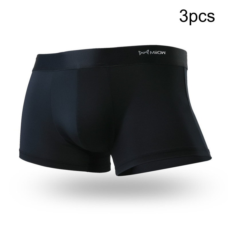 Bóxer de Seda de Hielo para Hombre | Transpirable y Cómodo | Pack de 3 Unidades - Imagen 8