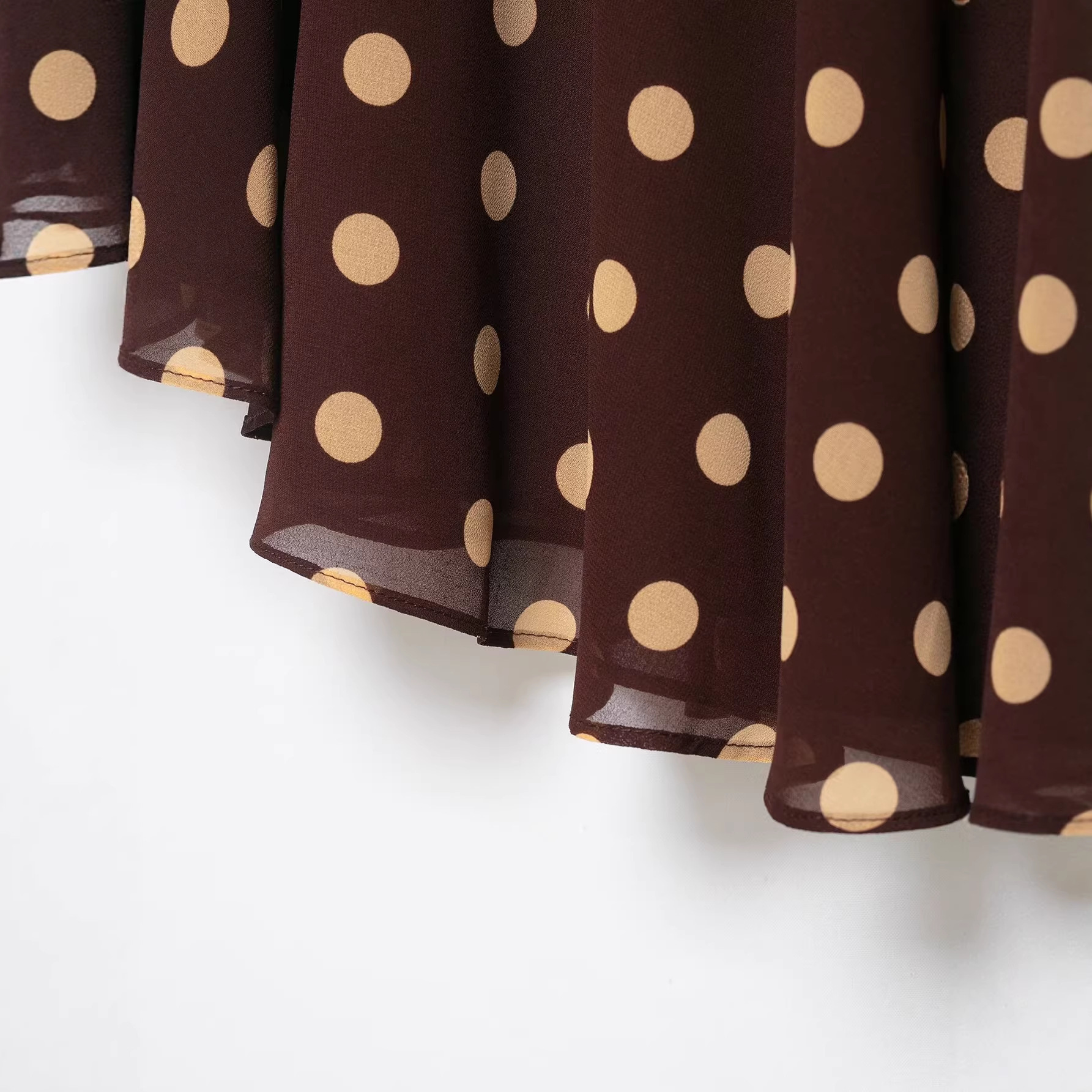 Falda Asimétrica con Estampado de Lunares | Elegante y Moderna para Mujer | Primavera-Verano - Imagen 3