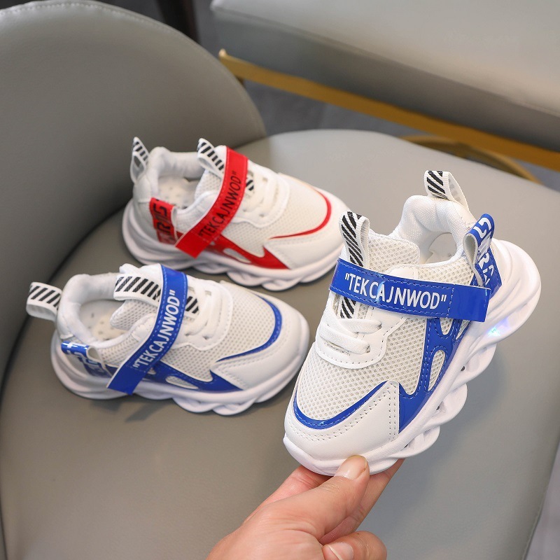 Zapatillas Luminosas con Letras para Niño | Malla Transpirable | Tallas 21-30 | Deportivas con Luces | TiendasFR - Imagen 4
