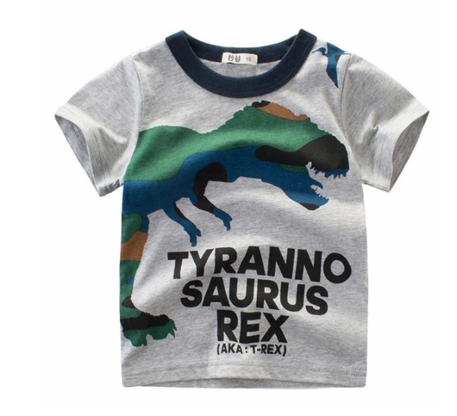 Camiseta Infantil de Verano | Algodón Ligero Coreano | Niños 90-140 cm | Fresca y Transpirable | 10 Estilos | TiendasFR - Imagen 2