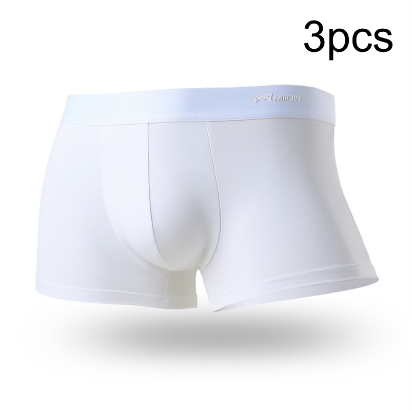 Bóxer de Seda de Hielo para Hombre | Transpirable y Cómodo | Pack de 3 Unidades - Imagen 4