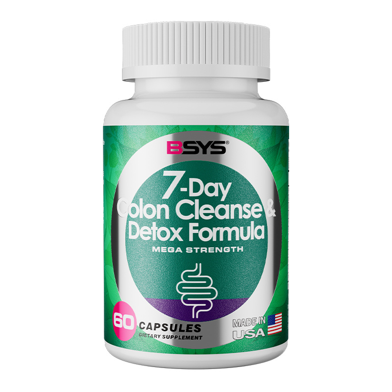 BSYS Colon Cleanse 7 Días | 60 Cápsulas | Limpieza Digestiva | Apoyo Natural | TiendasFR - Imagen 7