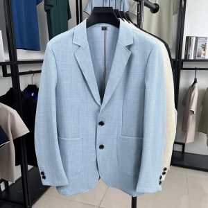 Blazer Informal Transpirable para Hombre | Primavera-Otoño | Elegante y Versátil