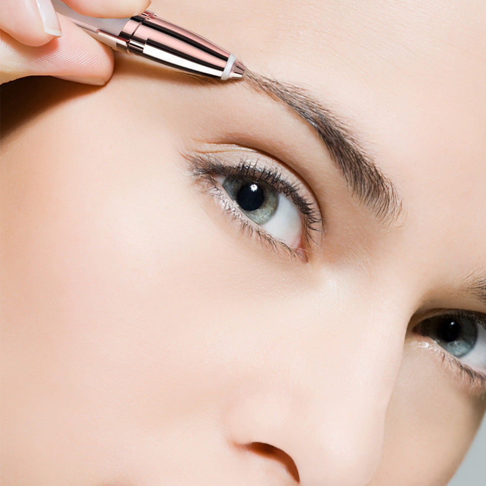Removedor de Cejas Eléctrico | Depilador Facial Portátil | Recortadora de Precisión para Cejas y Vello Facial | TiendasFR - Imagen 4